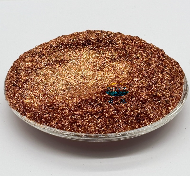 YunSynMica GR5502 璀燦閃光棕紅