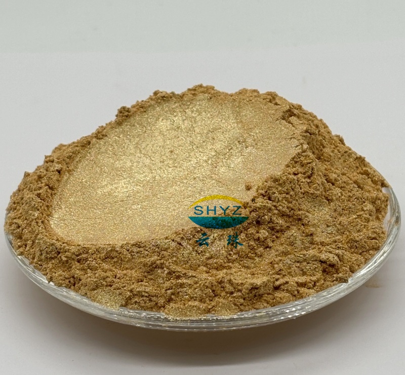 YunMica GR8632 閃爍金色